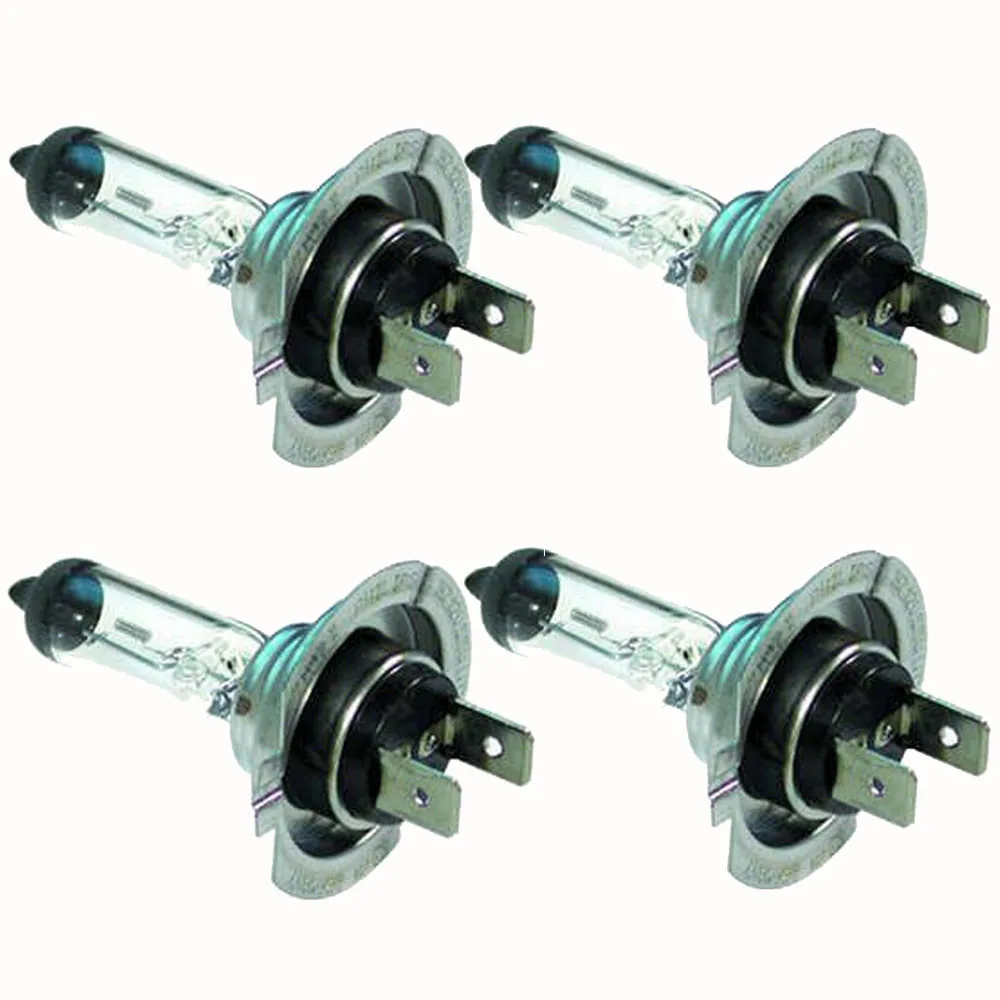 

4PCS LED Double Xenon Headlights Accessories Conversion Kit Light Bulb Quick Start H7 55W 12V 19Mar22