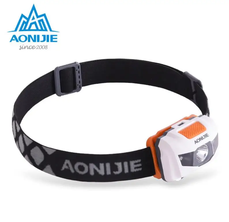 

AONIJIE Outdoor Camping LED Headlight Waterproof Fishing Headlamp 4 Modes Flashing Mountaineering Night Running Cycling
