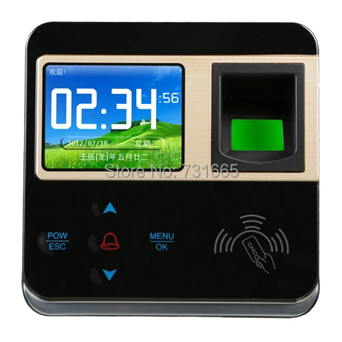 

English,Spanish,Arabic, Portuguese, Vietnamese Multi-language Realand Fingerprint access control F211