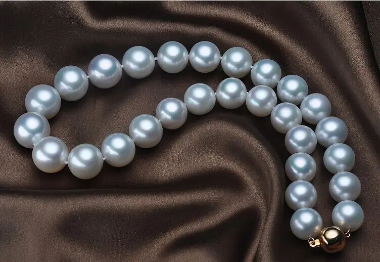 

7.5-8"9-10MM NATURAL SOUTH SEA WHITE PEARL BRACELET 28%