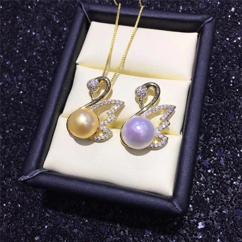 

Free Shipping Special Offer 925 Sterling Silver Pearl Pendant Necklace Pendant Findings Jewelry Parts Fittings Women Accessories