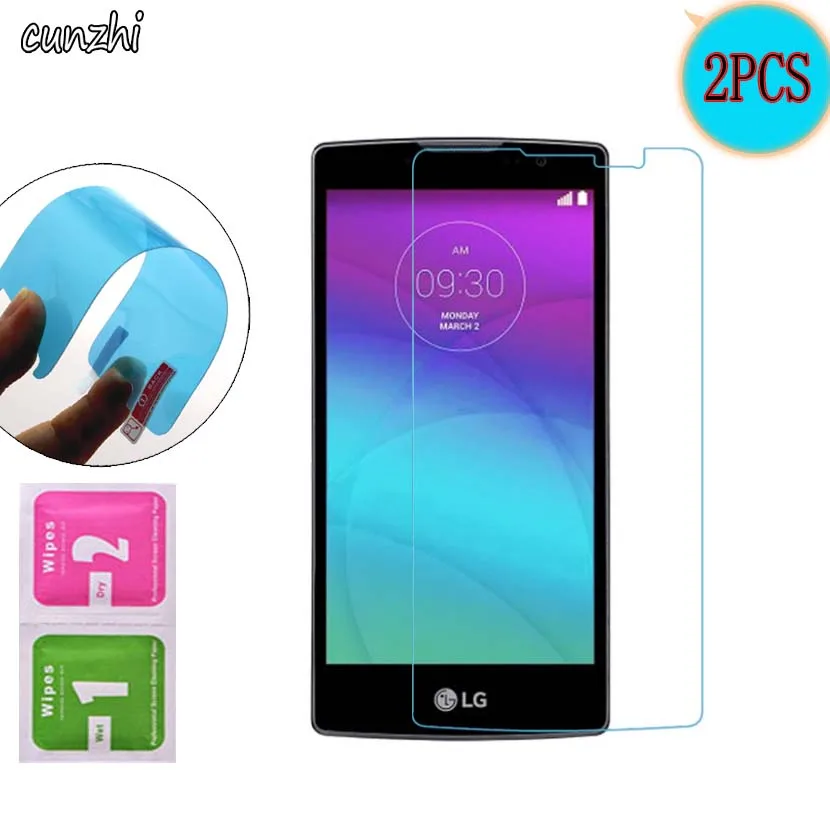 

2PCS For LG Spirit Ultra Clear TPU Soft Nano Explosion-proof Screen Protector Mobile Phone Film For LG Spirit