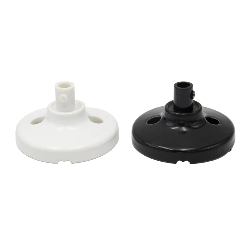 Us 4 95 Ceramic Ceiling Rose Small Ceiling Canopy With Cord Grip For Pendant Light Fixtures In Lamp Bases From Lights Lighting On Aliexpress
