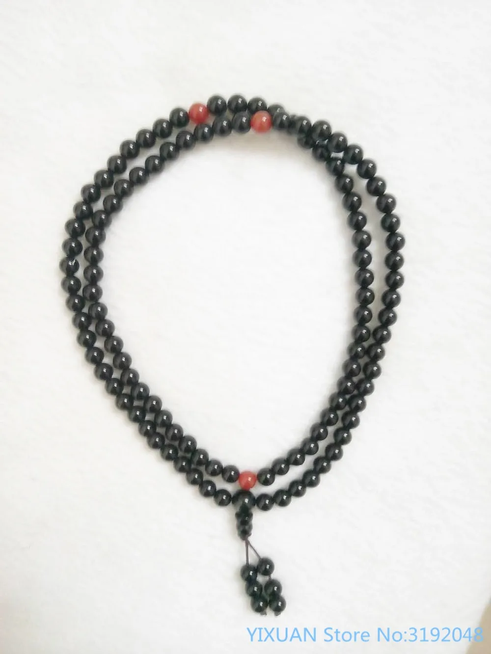 Натуральный zhengpin чисто черный обсидиан браслет Искусство и ремесла. Для мужчин