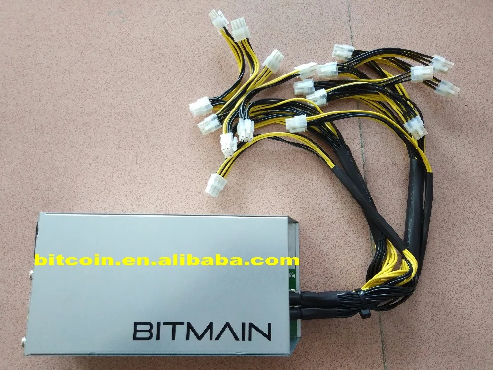 6PIN * 18 Antminer APW3 + 12 1600 A3 Вт источника питания bitmain БП серии Eth PSU antminer S9 S7 L3 для добычи