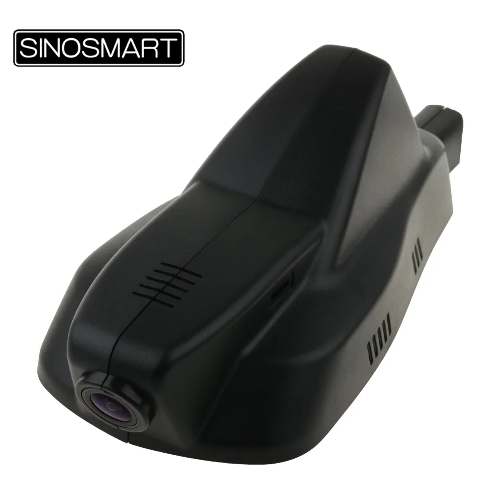 

SINOSMART Novatek 96658 Car Wifi DVR Camera for Peugeot 2008 2015 Control by Mobile Phone App Black SONY IMX323