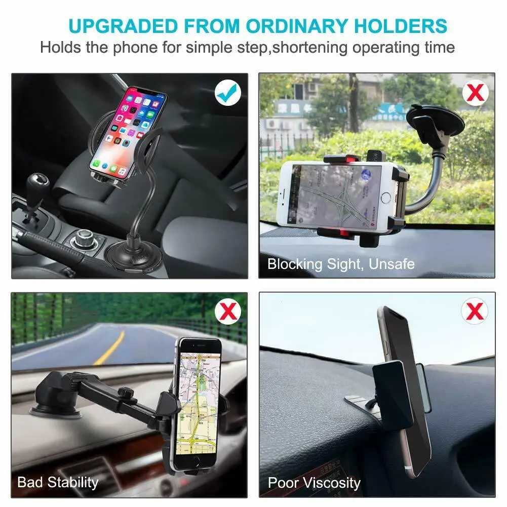 XMXCZKJ Регулируемый универсальный держатель для телефона, держатель для мобильного телефона, gps