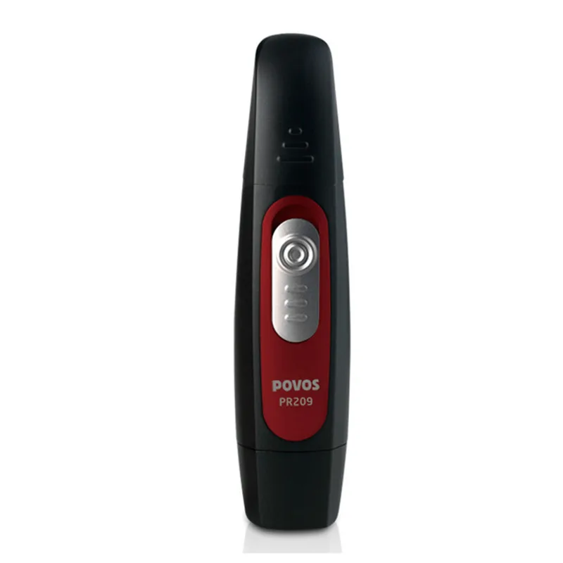 

POVOS Nose Ear Hair Trimmer For men Waterproof Hair Removal Beard Ear trimmer Razor Stainless Steel Shaver Battery Power