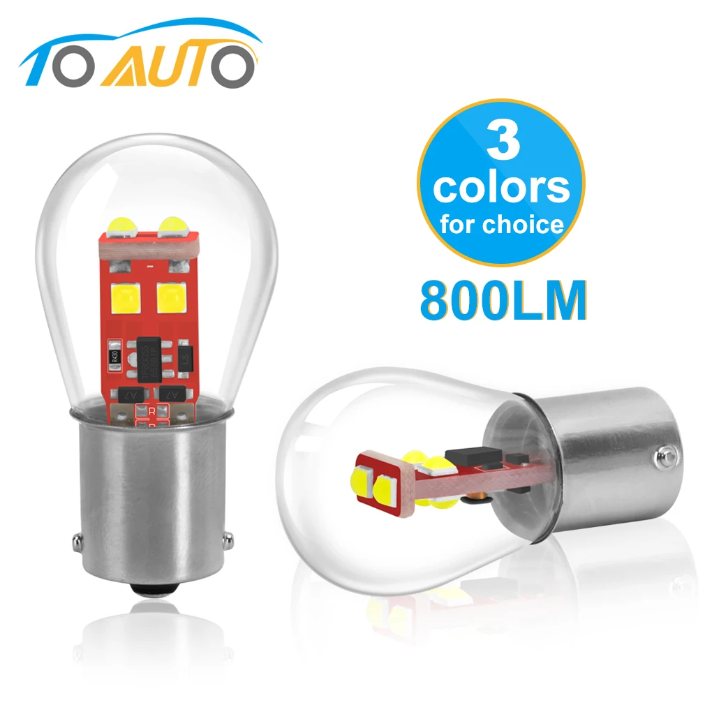 BAU15S PY21W BA15D 1157 BAY15D P21/5W светодиодный P21W BA15S 1156 R5W Автомобильные светодиодные лампы
