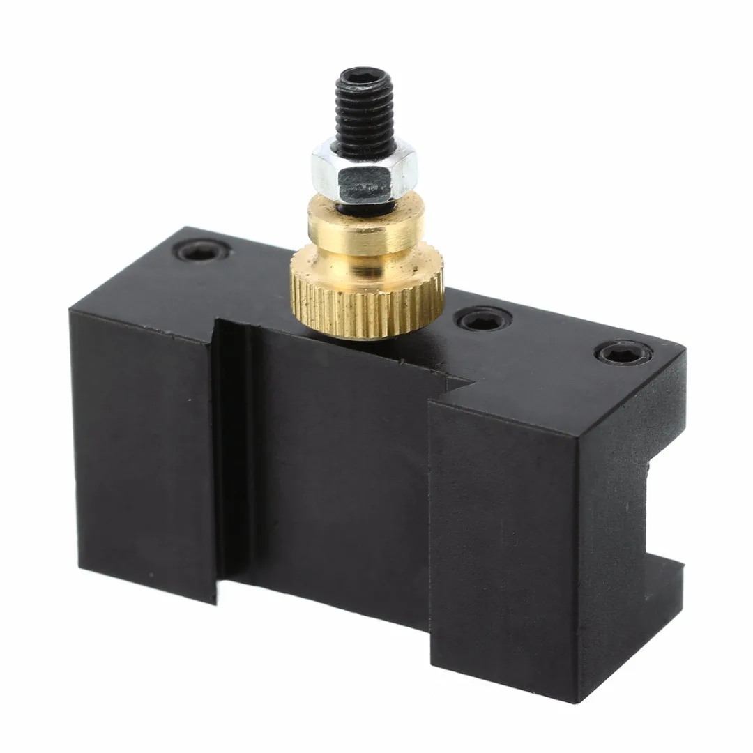 

New 1/4"-1/2" Lathe Quick Change Tool Post Turning Face Milling Cut Tool Holder for CCMT TCMT Milling Insert Lathes Tools