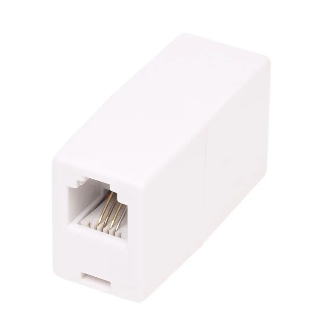 UK 6P4C Male to US 6P4C Female Plug Telephone Cable Connectorin