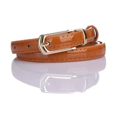 PU Leather Female Belt for Women Pin Buckle Girdles Waist Belts Women Smooth Surface Jeans Female Belt Strap