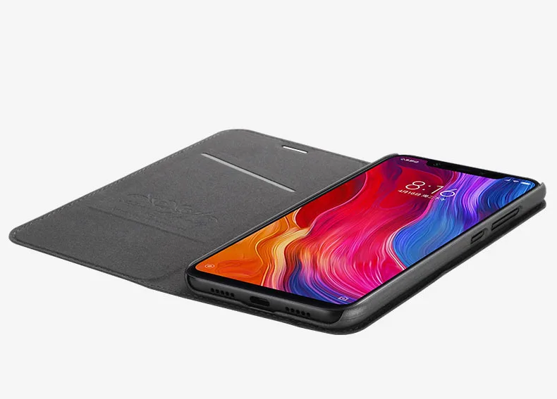 Высококачественный флип чехол для Xiaomi Mi Max 3 из искусственной кожи телефона