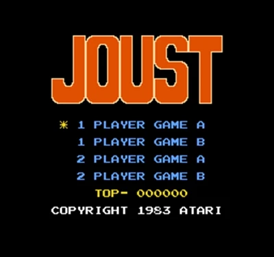 Joust (J) 60 контактов 8 бит игровая Карта