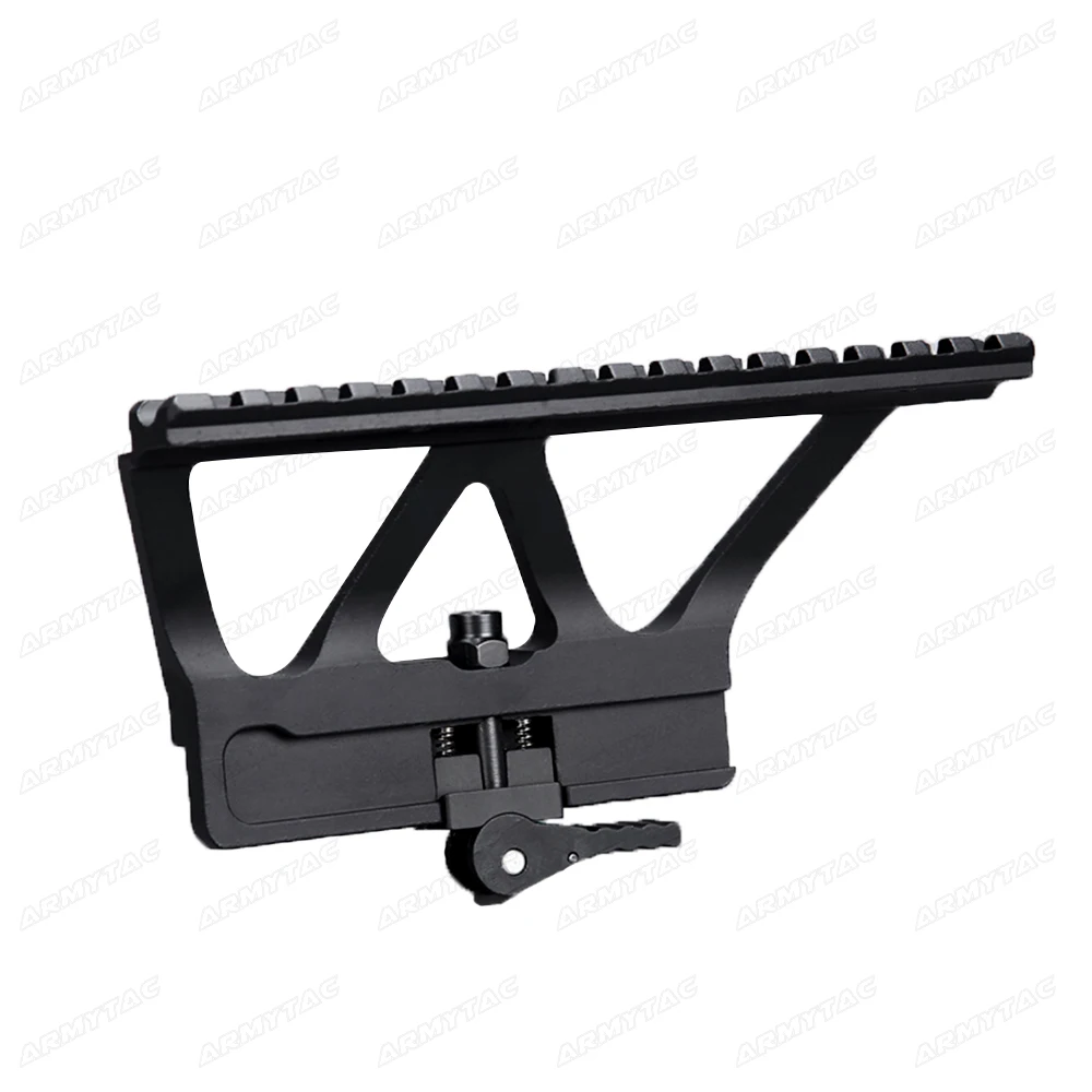 ArmyTac Quick Detach AK Gun Rail Scope Mount Base Picatinny боковая рейка для AK 47 AK 74 черный загар