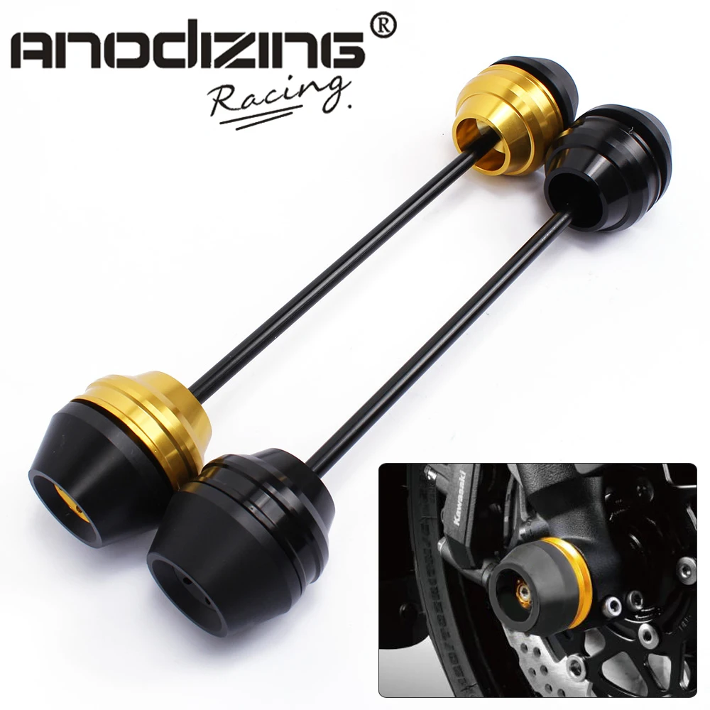 Motorcycle CNC Front Axle Slider Frame Sliders Crash Protector For