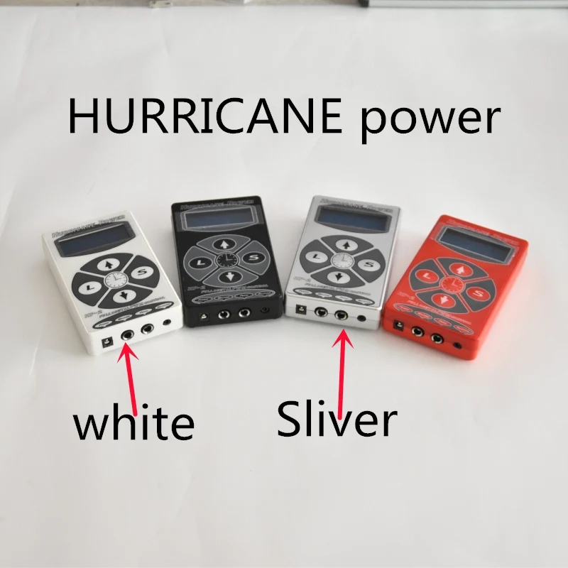 

HURRICANE Tattoo Power Supply Upgrade Tattoo Machine HP-2 Intelligent Digital LCD Makeup Dual Power Tattoo Supplies Set