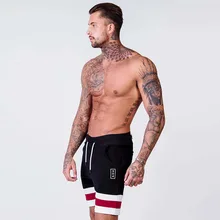 Мужские шорты для бега, быстросохнущие шорты для мужчин, летние шорты для бодибилдинга, эластичные шорты для занятий спортом, новинка, мужские шорты для бега