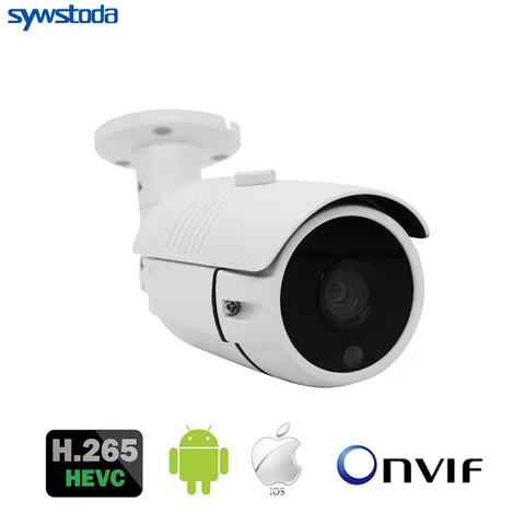 Metal 48 v Poe Della Macchina Fotografica 1080 p 3mp 5mp Onvif P2p di Movimento Rilevare Rtsp E-mail 2.8mm H265 – H264