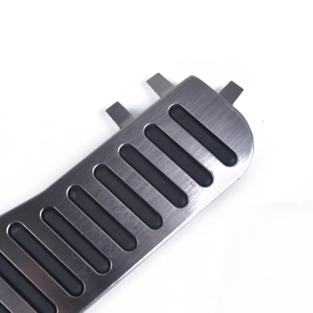 stainless steel Fuel Brake Footrest Pedal AT for vw Tiguan 2013 2014 2015 for Touran Skoda Yeti