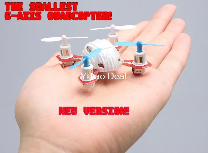 New Version MoonTop M9911 2 4G 4CH 6 Axis GYRO Nano RC Quadcopter RTF RC Helicopter