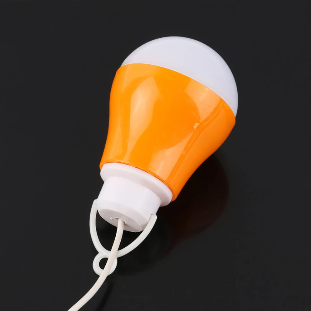 Lampada portatile a lampadina USB in PVC colorato LED 5730 per l