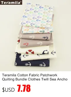 Teramila хлопчатобумажная ткань метров Telas Arrow дизайнерская Ткань DIY шитье штор платье лоскутное одеяло Beedsheet домашний текстиль