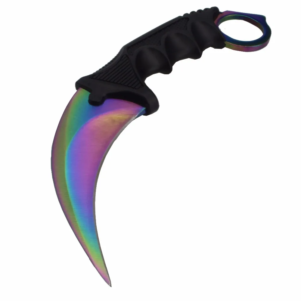 Нож Karambit Cs Go, охотничий нож для выживания, тактические ножи Navajas Supervivencia, настоящий нож s Outillage Couteau Tactique Facas