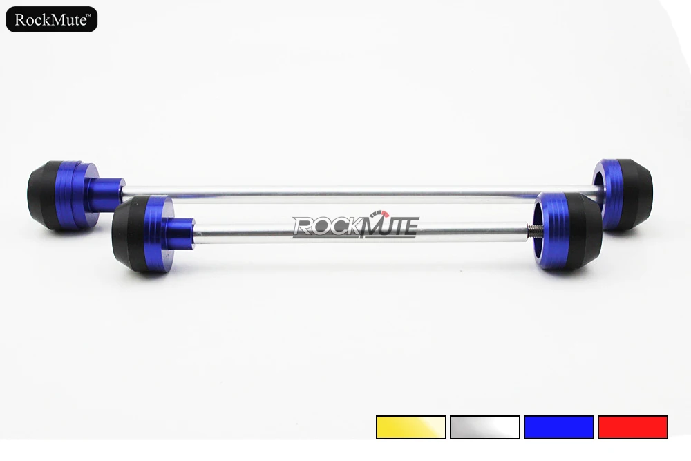 Motorcycle Front Rear Axle Fork Wheel Protector Crash Sliders Falling