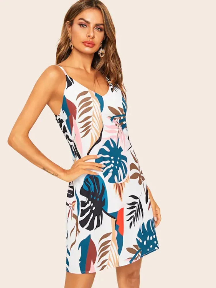 

Women's Summer Sexy Floral Boho Dress Party Beach Dresses Sundress
