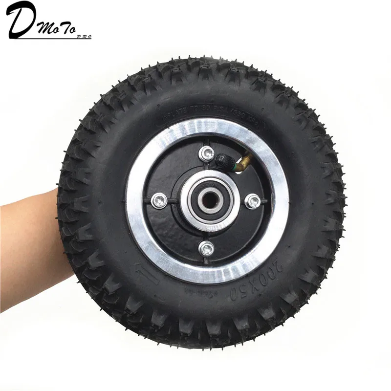 Tire and Inner Tube 200X50 Full Wheels for Electric Scooter Wheel Chair Truck Pneumatic Trolley Cart