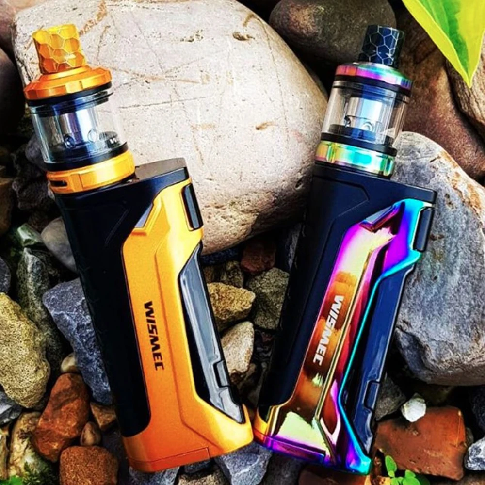 Оригинальный комплект Wismec CB 80 2 мл AMOR NS Pro Atmoizer Tank W/WS01 WS04 Coil Вт Box MOD Vape электронной