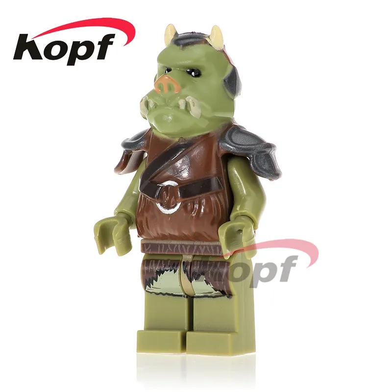 

Single Sale Gamorrean Guard Ewok Attack Logray Battle of Endor 75005 Wars Bricks Building Blocks Children Gift Toys PG742