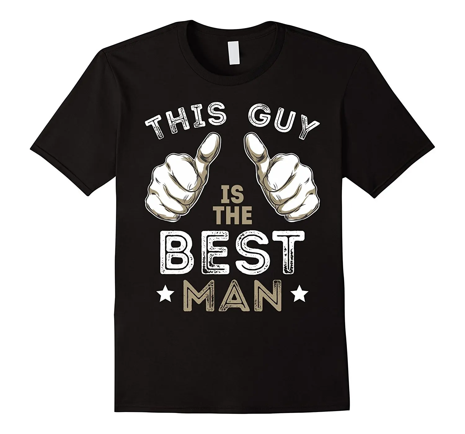 Men's This Guy Is The Best Man T Shirt Bachelor Party Wedding Print Men