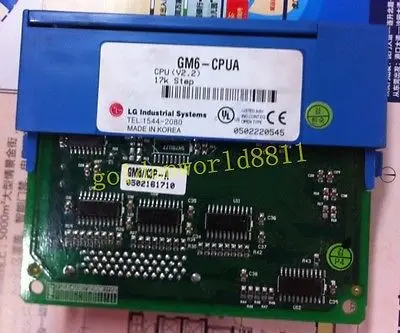 

DHL/EMS LG/LS PLC module GM6-CPUA good in condition for industry use -A1