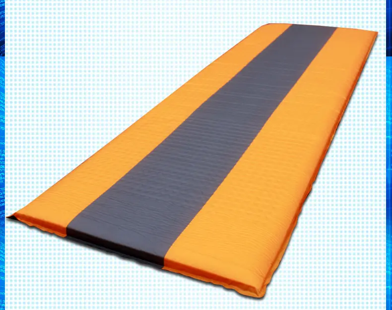 Acampamento ao ar Esteira de Praia de Pesca à Venda Flytop Única Pessoa Colchão Inflável Automático Livre Tem Duas Cores Pvc 188*60*2.5cm 10 High Quality Esporte e Lazer