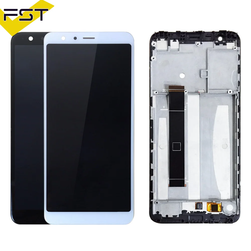 

For Asus Zenfone Max Plus M1 LCD Display Touch Screen Digitizer Assembly With Frame X018D X018DC For ASUS ZB570TL LCD Pantalla