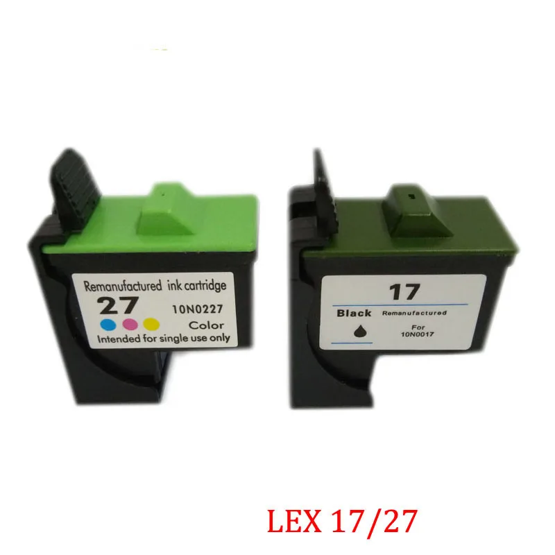 Картридж с чернилами для принтера Lexmark 17 27 Z605 Z615 X1100 X1150 X1270 i3 Z13 Z23 Z34 Z515 Z517 Z600 Z603 X2250 |