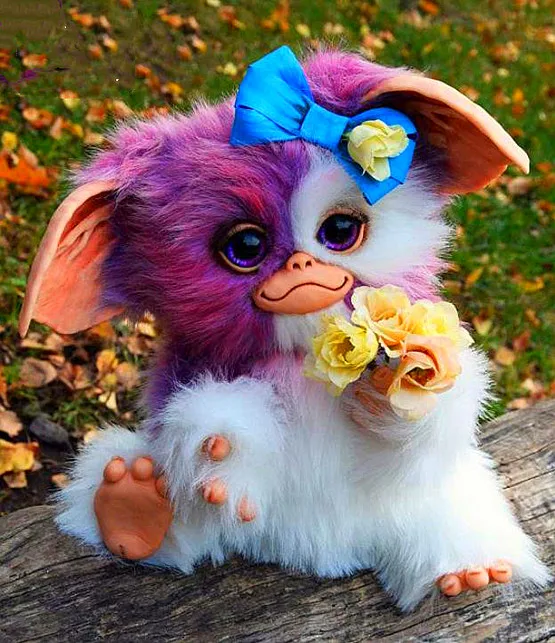 Gremlins большой ухо Обезьяна DIY Алмазная картина рукоделие вышивка крестиком