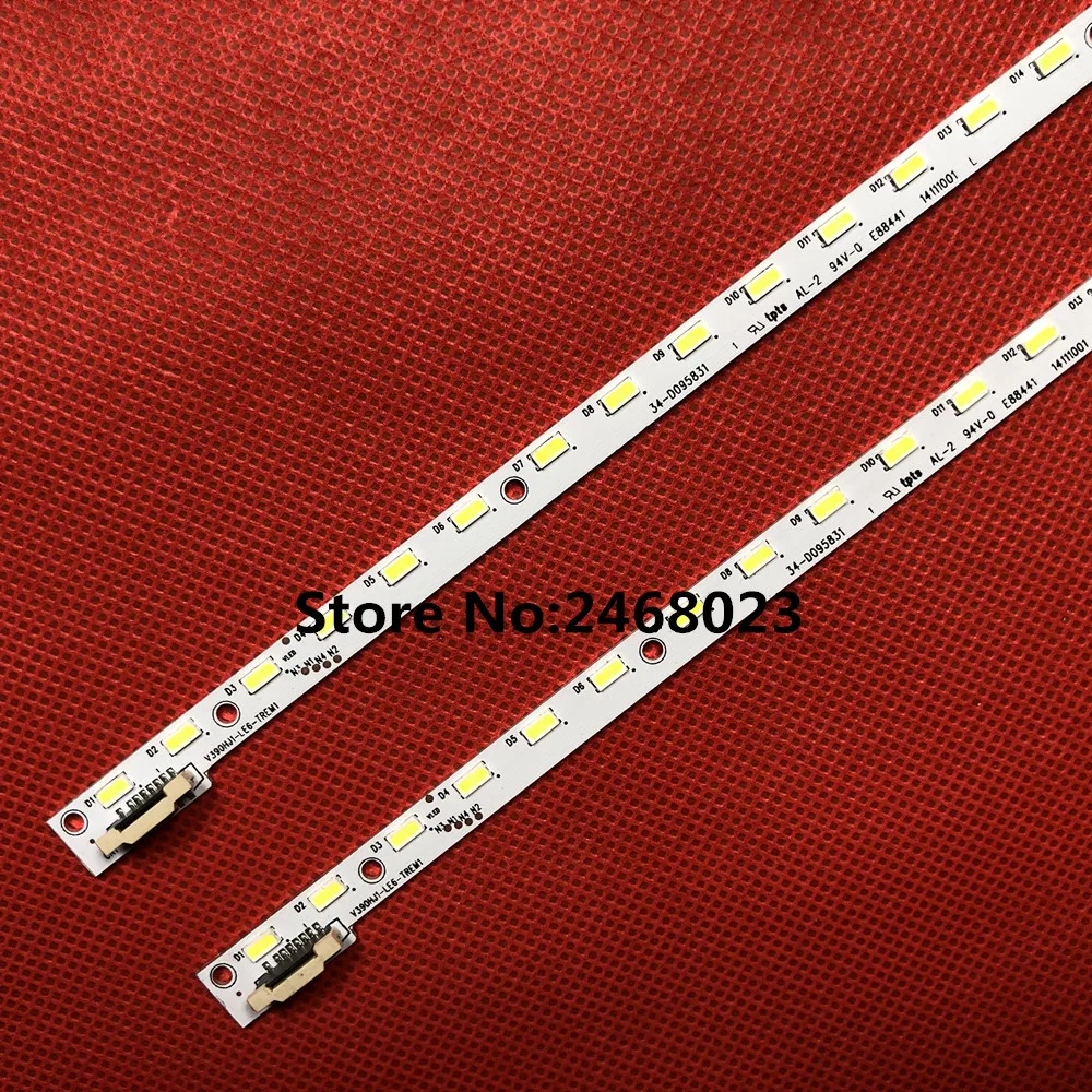 5 шт./лот 48 светодио дный 490 мм светодио дный полосы подсветки для 39 дюймов V390HJ1-LE6-TREM1 V390HJ1-LE6-TREW1 C420E06E01A L390H101EA-C002