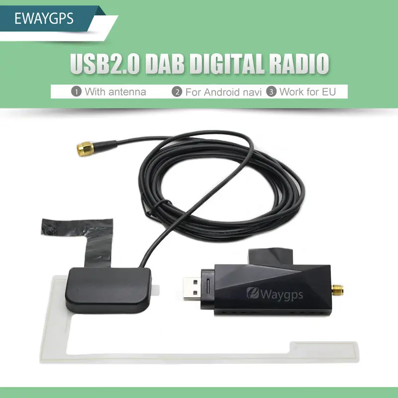 DAB радио в машине тюнер приемник USB stick ящик для Universal android автомобильный DVD +
