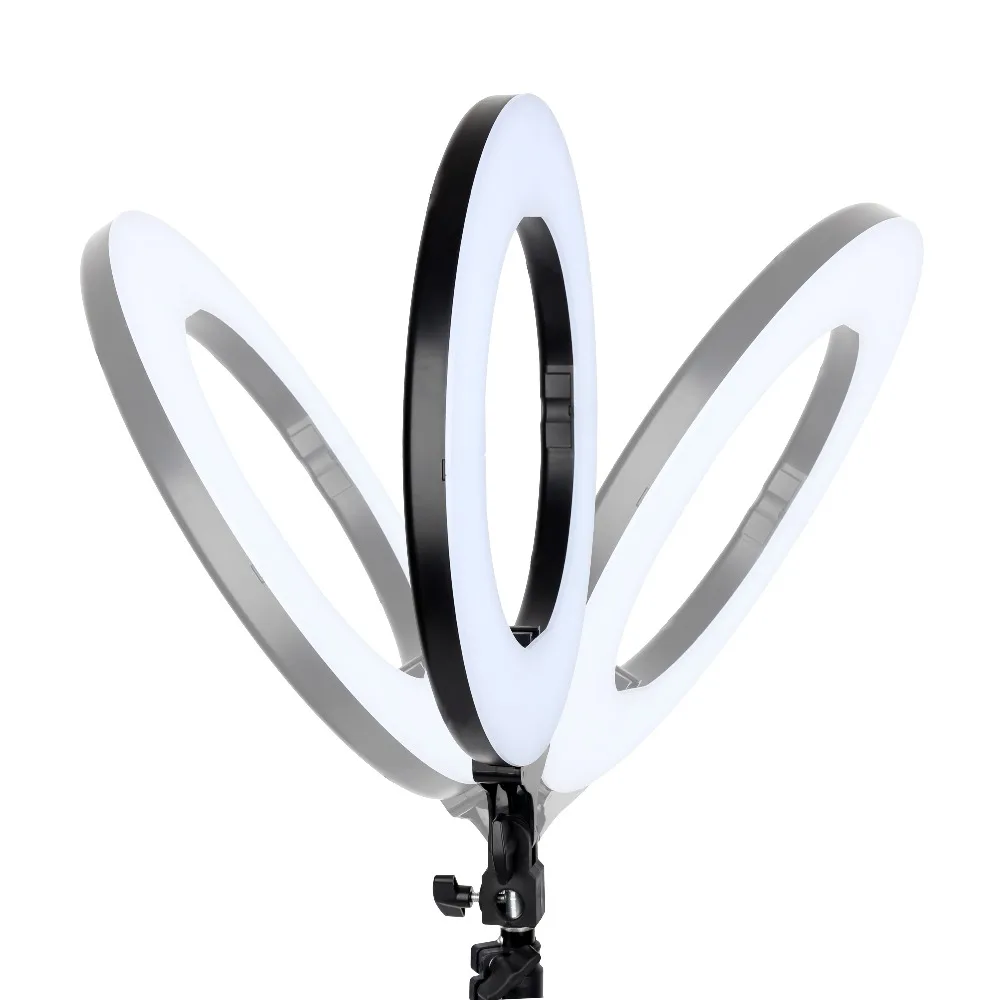  Zomei Dimmable Photography Photographic Studio Ring Light 3200-5600K LED Lighting Phone Adapter Mak - 32880752629