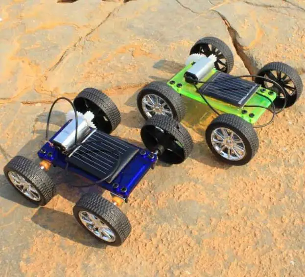 Специальное издание игрушки на солнечной батарее модель автомобиля творческий