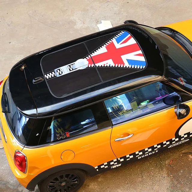 Semitransparent Sunroof Roof Sticker Car Styling For MINI Cooper JCW