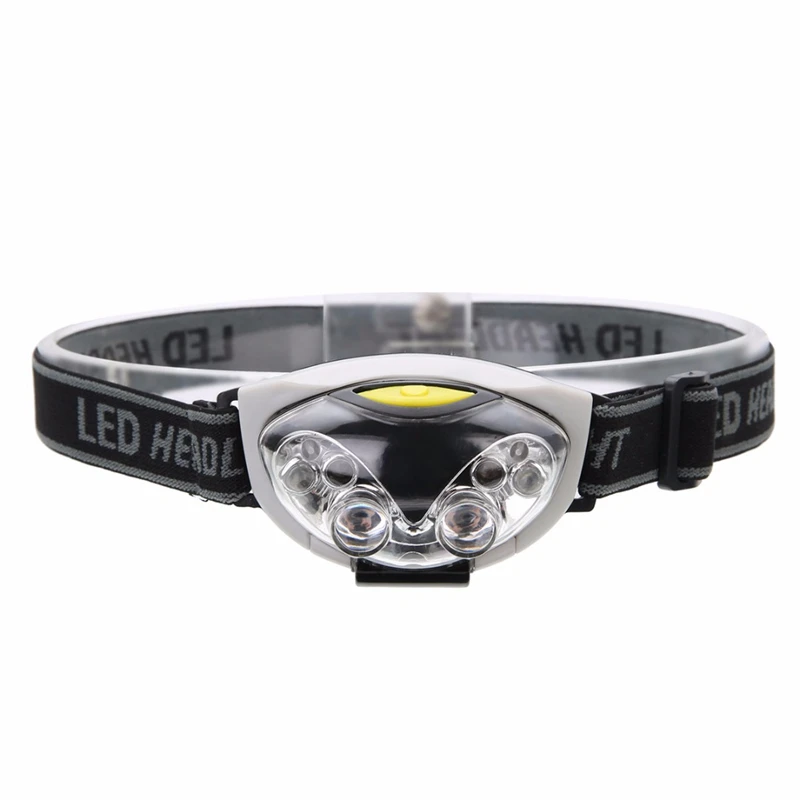 

New Ultra Bright 6 LED 3 Modes Headlight Head Lamp for Outdoor Cycling Running Camping Headlamp Torch Light