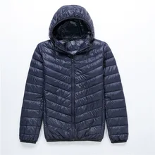 Neue 2016 Herbst winter herren weiße ente unten ultra licht kapuzenjacke Outdoor leichte sport mäntel für männer 7 farben M-3XL