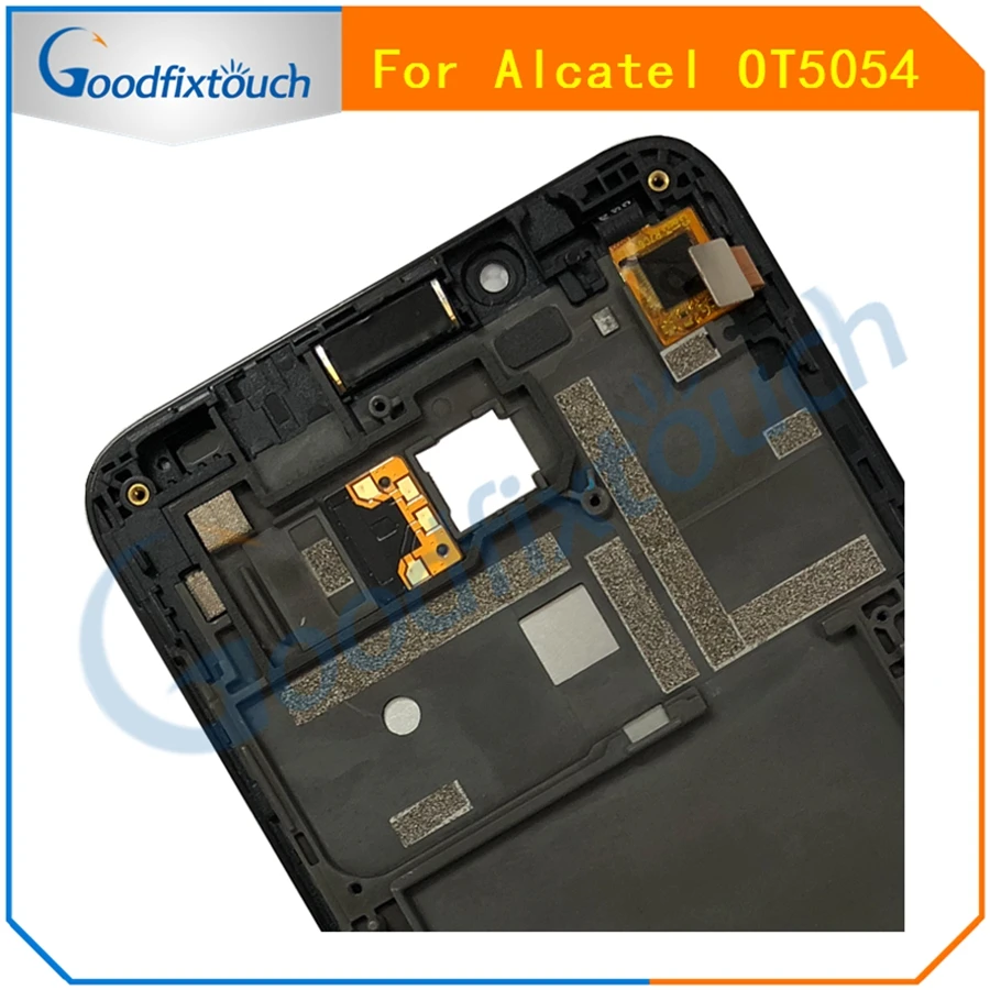 AT0207 For Alcatel One Touch Fierce XL OT5054 5054D 5054 5054N LCD Display Touch Screen Panel Digitizer Assembly With Frame  (3)