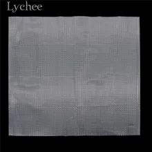 Lychee 22x20 см 14CT водорастворимый холст для вышивки крестом материал DIY Швейные принадлежности для одежды
