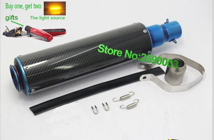 

Led light for gift/Motorcycle Exhaust/ Motorbike Muffler for TMAX500/TMAX530 motorcycle Yoshimura exhaust pipe 250 GP 600