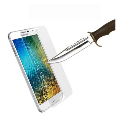 0.3mm Tempered Glass for Samsung Galaxy E5 e500 9H 2.5D Transparent Screen Protector Ecran Protecteur pelicula de vidro | Мобильные